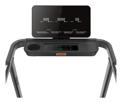 Imagen 2 de 3 de Cinta de correr eléctrica Ranbak 503 220V color negro