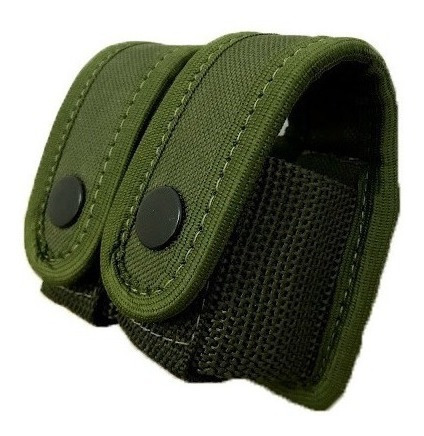 Porta Jetloader Duplo Nylon Verde Oliva - C/ Passador