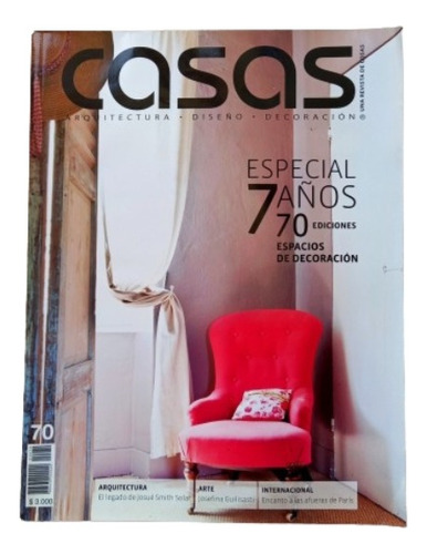 Casas - Especial 7 Años 70 Ediciones - Nov .2011 - Diseño