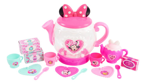Mega Taza De Te Minnie Mouse Mimi Trastecitos Juego De Te