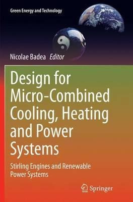 Design For Micro-combined Cooling, Heating And Power Syst...