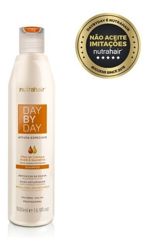 Shampoo Revitalizante Day By Day Cenoura Nutrahair 500ml