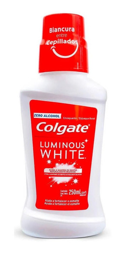 Enjuague Bucal Colgate Luminous White 250 Ml