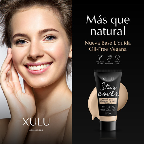 Stay Cover Base Liquida Vegana X30ml