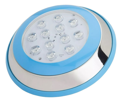 Foco Piscina Luz Multicolor Control 24v 18w Calidad Superior