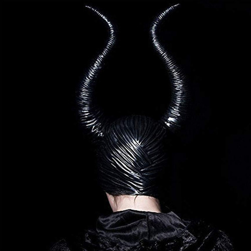 Cuernos Malefica Diadema Disfraz Halloween Mascaras Latex