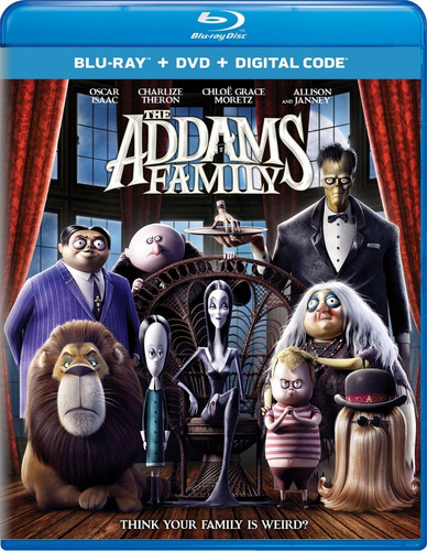 Blu Ray The Addams Family Estreno Original Dvd 