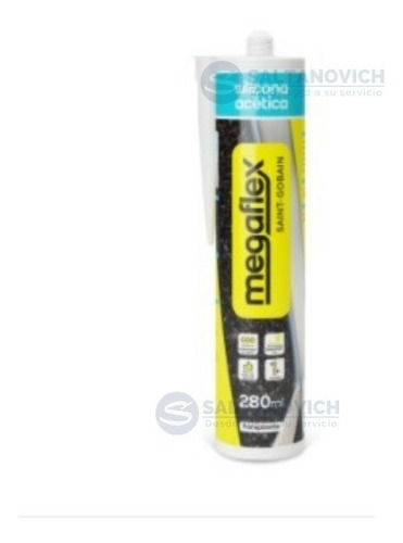 Imagen 3 de 4 de Sellador Silicona Transparente Megaflex 280ml