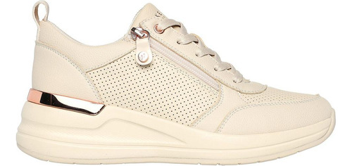 Zapatilla Mujer Billion 2 Side Door Beige Skechers