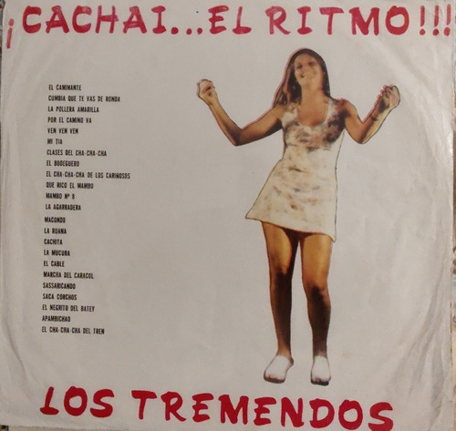 Vinilo De Los Tremendos  Cachai El Ritmo (xx323
