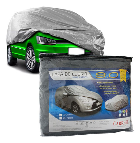 Capa Cobrir Carro Automotiva Protetora Forrada Central M