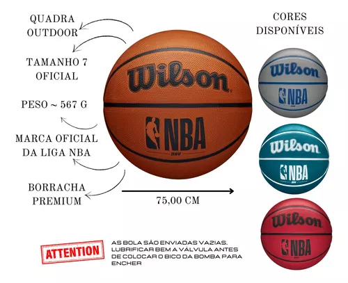 Bola Basquete Wilson NBA DRV WTB9300XB07