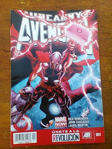 Uncanny Avengers #004 Comic Marvel Televisa