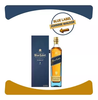 Whisky Johnnie Walker Blue Label Etiqueta Azul Importado