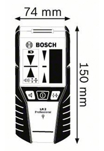 Imagem 5 de 5 de Receptor Laser Lr2 Para Nível Óptico Bosch