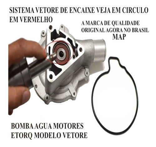 Bomba Agua Etorq 1.6 1.8  Palio Strada Punto Renegade Toro