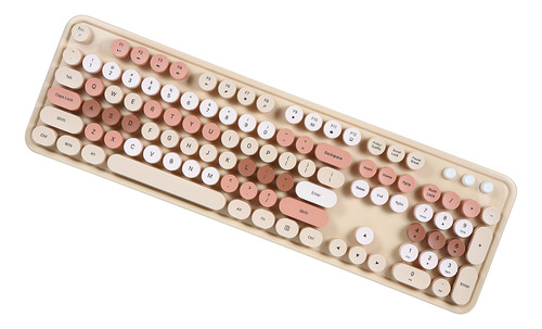 Teclado De 104 Teclas Sweet Mouse Combo Mixed Color 2.4g