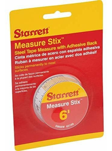 Measure Stix Sm66w Cinta Metrica Adhesivo Graduacion