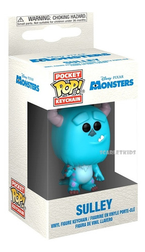 Llavero Funko Sulley Monster Inc Pop Keychain Scarlet Kids