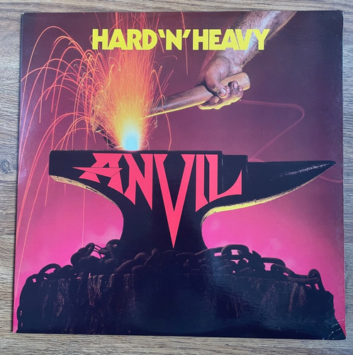 Vinilo - Anvil - Hard 'n' Heavy - Primera Edición Canadá
