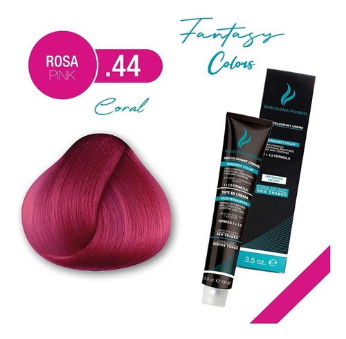 Imagen 1 de 1 de Tinte Fantasy .44 Rosa, Coral