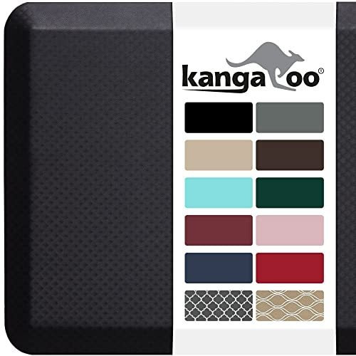 Tapete Antifatiga 120x50cm Color Negro Ergonomica Resistente