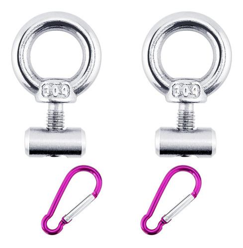 Clips De Mosquetones Con Forma De Anillo Para Tope De Carpa