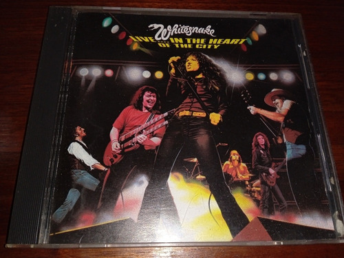 Whitesnake Live...in The Heart Of The City Cd Edición Usa 