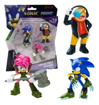 Comprar Figuras Coleccionables Muñecos Sonic Pack X 3 Original