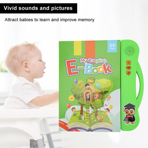 Libro Electrónico Educativo En Inglés Con Sonidos Para Niños 