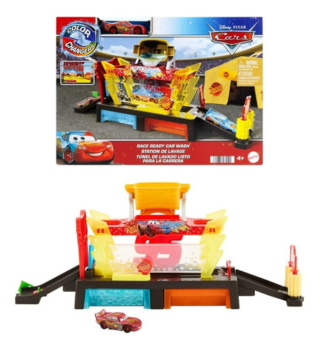 Cars Color Changers - Auto Lavado Incluye 1 Auto - Mattel