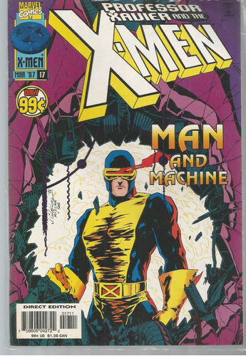 Professor Xavier And The X-men 17 Marvel Bonellihq Cx140 J19