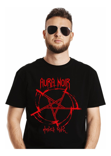 Polera Aura Noir Hades Rise Metal Impresión Directa