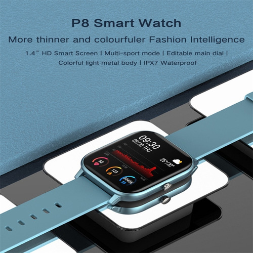 Sbd Reloj Inteligente P8 Con Pantalla A Color De 1.4