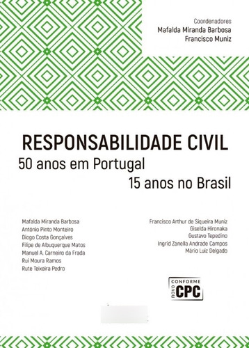 Libro Responsabilidade Civil 01ed 17 De Barbosa Mafalda Mira
