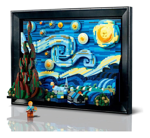 Lego 21333 Ideas - Vincent Van Gogh - A Noite Estrelada