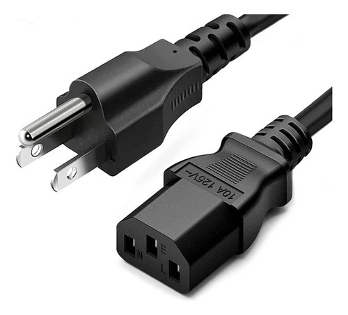 Cable De Poder Para Fuentes Y Impresoras 10a