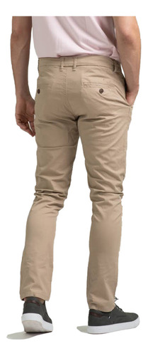 Pantalón Corte Chino Slim Mistral Hombre