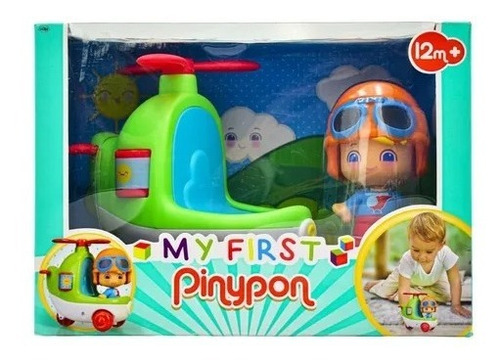 Pinypon Mi Primer Helicoptero Figura 10 Cm Famosa