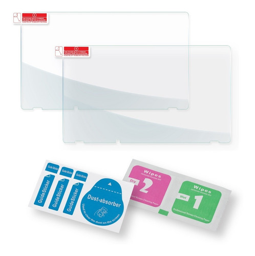 Imagen 2 de 4 de Protector De Pantalla Ax24 Two Pack Para Nintendo Switch