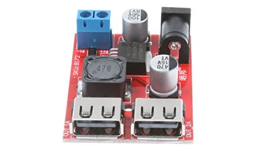 Módulo De Fuente De Alimentación Usb Dual Noyito De 5 V, 3 A