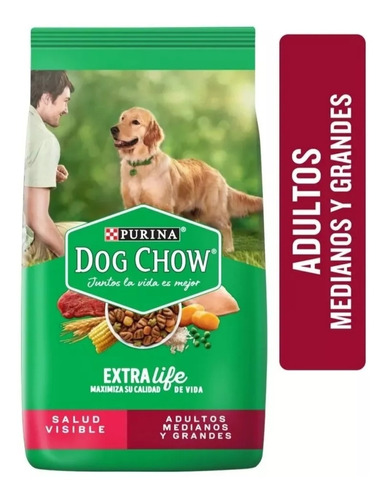Alimento Dog Chow Adulto Med Y Grandes Bulto 25 Kg