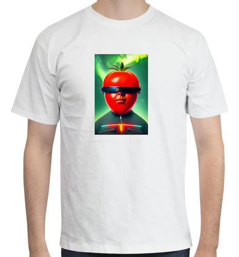 Playera Diseño Galaxy Tomato - Moda