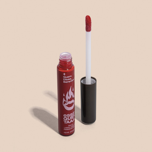 Quem Disse, Berenice? Balm Labial Vermelho Esquenta 4,6ml Acabamento Cintilante