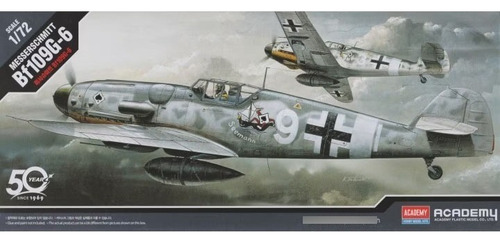 Messerschmitt Bf109g-6 - 1/72 - Academy 12467