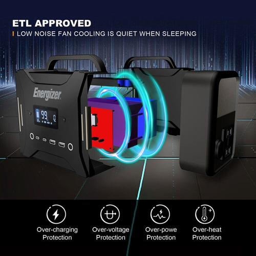 Estacion De Energia Recargable Energizer 320wh. Generador
