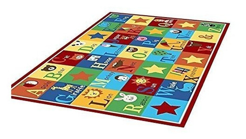 Alfombra Para Niños Abc Animals 3 'x 5'