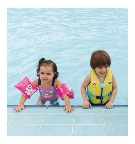 Imagen 2 de 6 de Flotadores Brazitos Arena Niños Soft Pileta - Full Salas