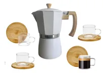 Comprar Cafetera Tipo Italiana 9 Pocillos + 4 Pocillos C\u002Fplato Mader