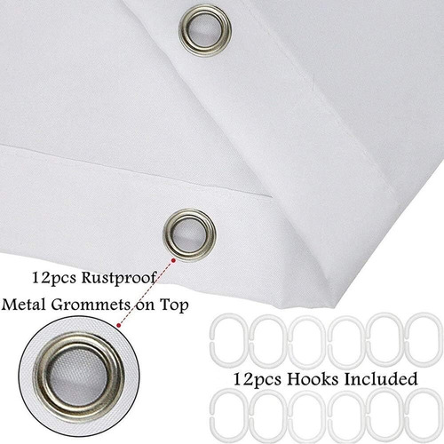 Cortinas De Ducha De Flores Impermeable Tela De Poliéster